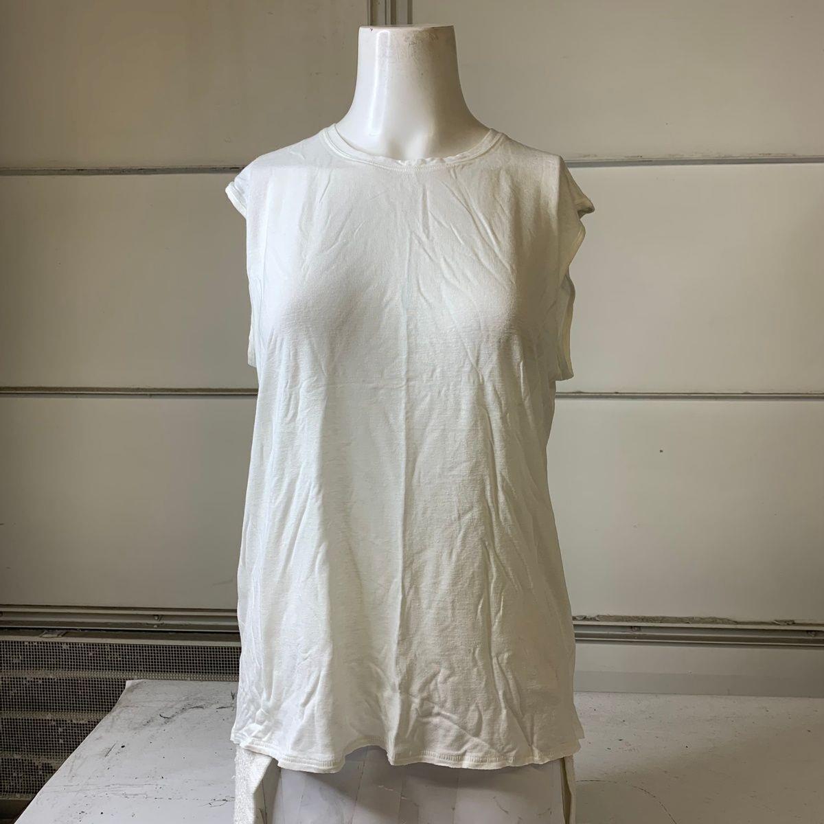 Rag Bone Michal Linen Muscle Tank Women`s Size S White