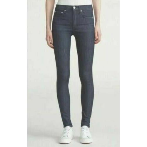 Rag and Bone High Rise Ankle Skinny Jeans in Indigo sz.24 W1566K122IND