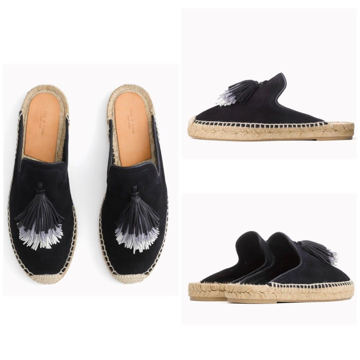 Rag Bone Nadia Slip On Espadrille In Salute Suede Size:36 US 6