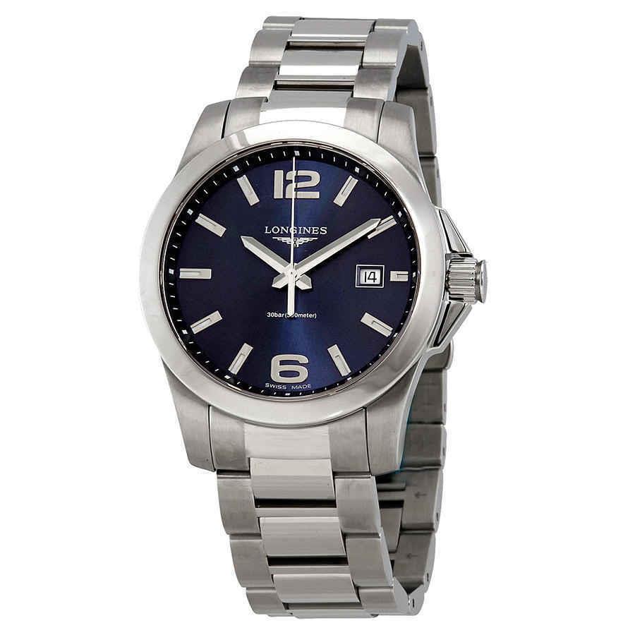 Longines Conquest Blue Dial 41mm Men`s L3.759.4.96.6