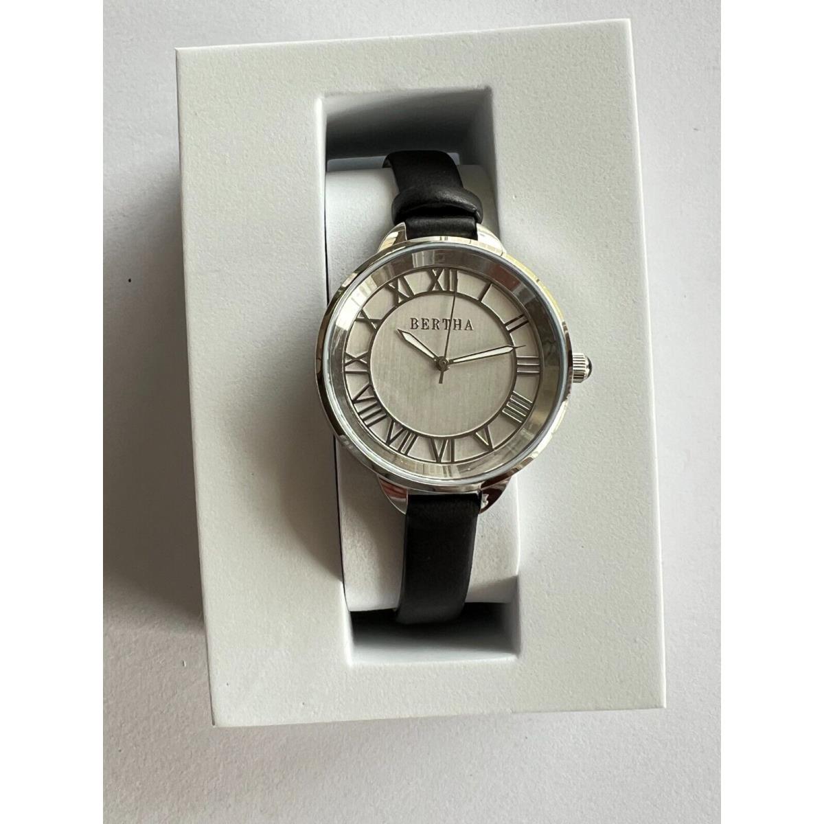 Bertha Madison Silver Dial Ladies Watch BR6704