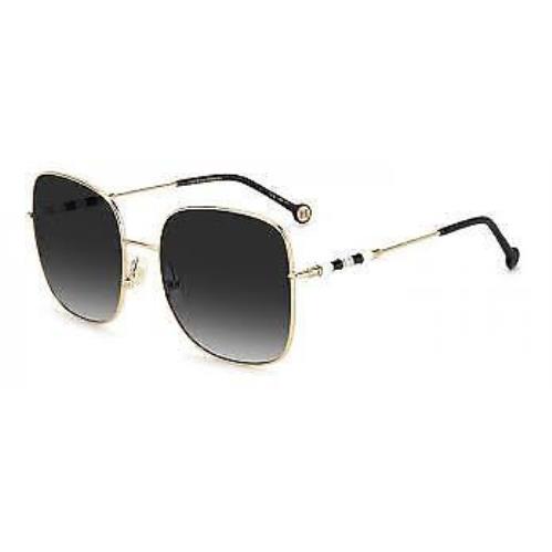 Carolina Herrera Women`s Sunglasses Gold Metal Square Frame CH 0035/S 0J5G 9O