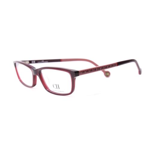 Carolina Herrera VHE557 OV64 Eyeglasses Dark SIZE:53-15-140