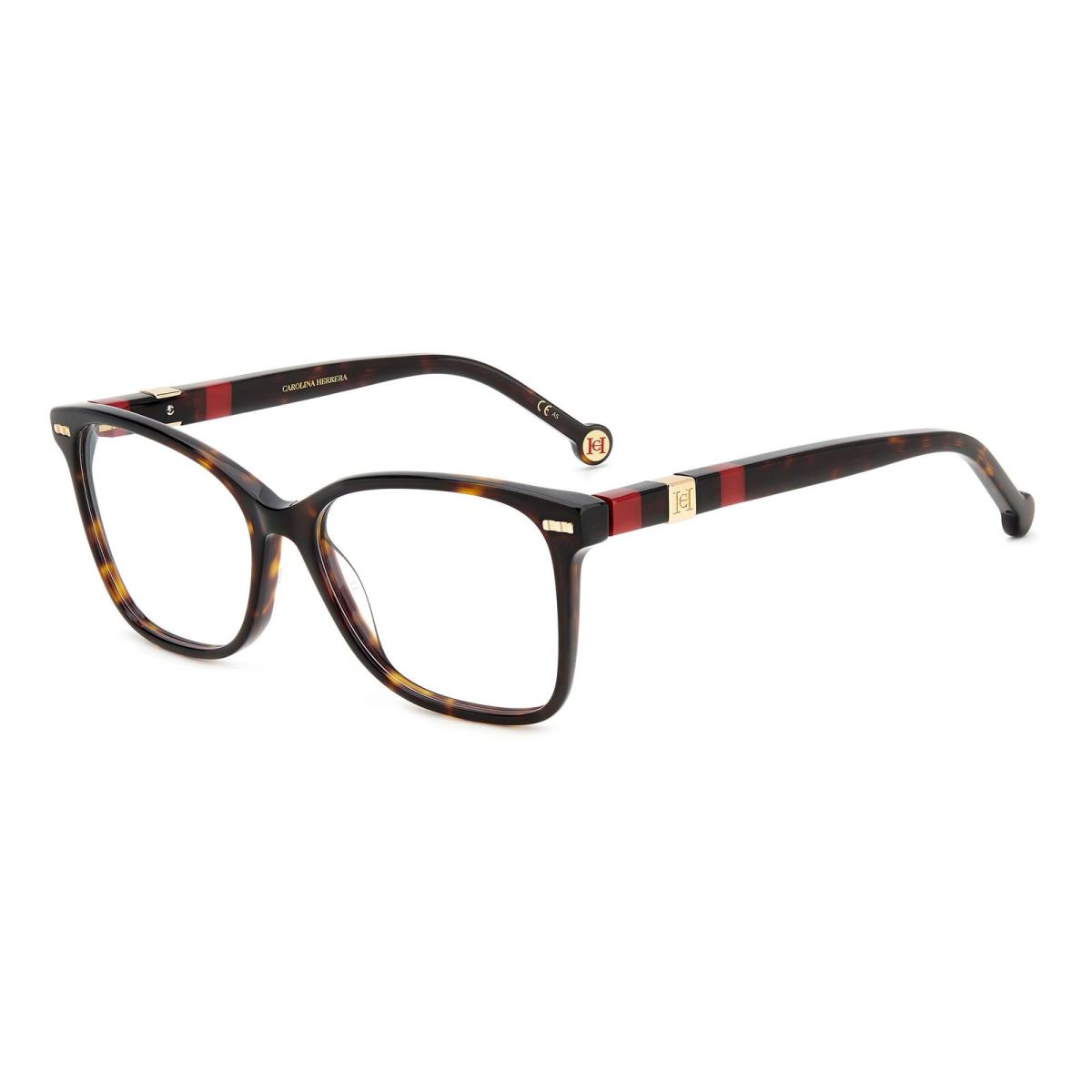 Carolina Herrera HER0108-O63-54 Havana Eyeglasses