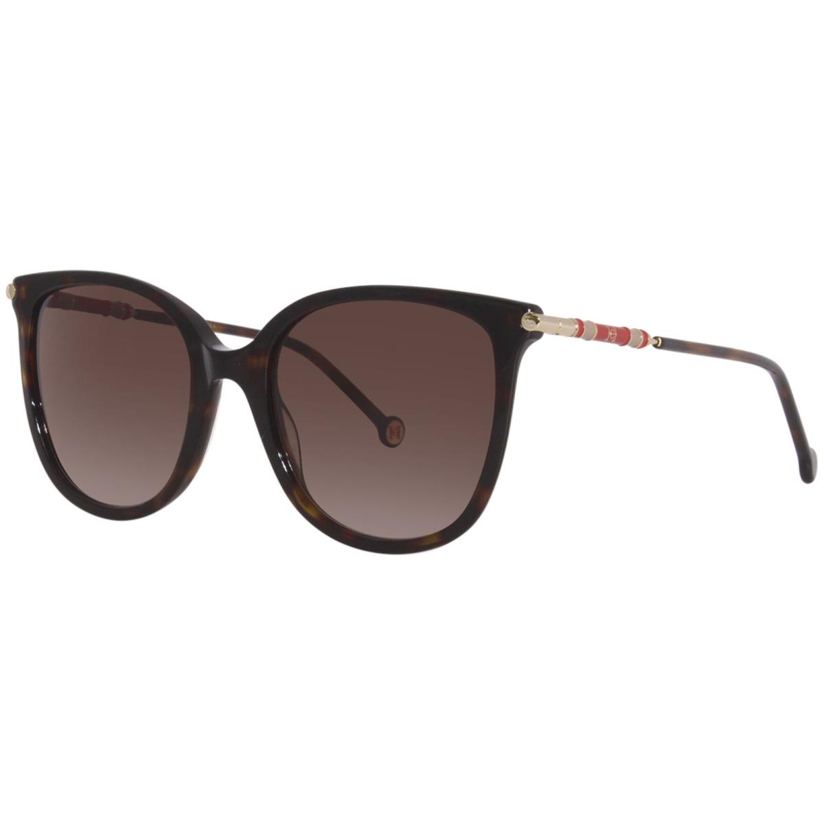 Carolina Herrera CH/0023/S 086HA Sunglasses Women`s Havana/brown Gradient 55-mm - Frame: Brown, Lens: Brown