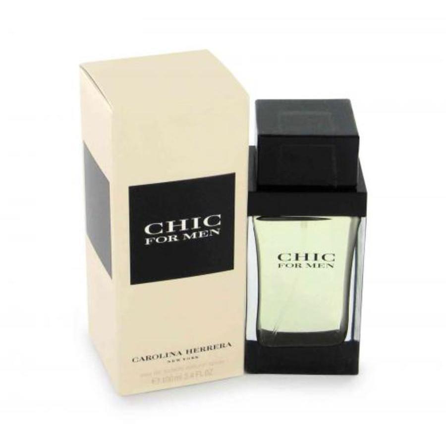 Carolina Herrera Men`s Chic Edt Spray 3.4 oz Fragrances 8411061954966