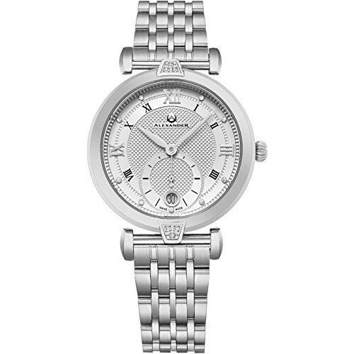 Alexander Monarch Olympias Women`s Swiss Quartz Stainless Steel Watch AD202B-01