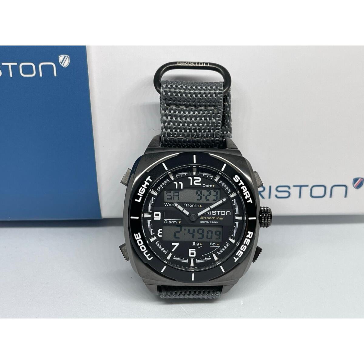 Briston Streamliner Adventure Analog/digital Black Watch 221144.SPG.AD.3.VG