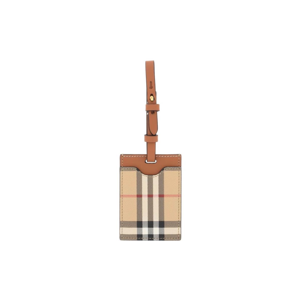 Burberry Check Luggage Tag