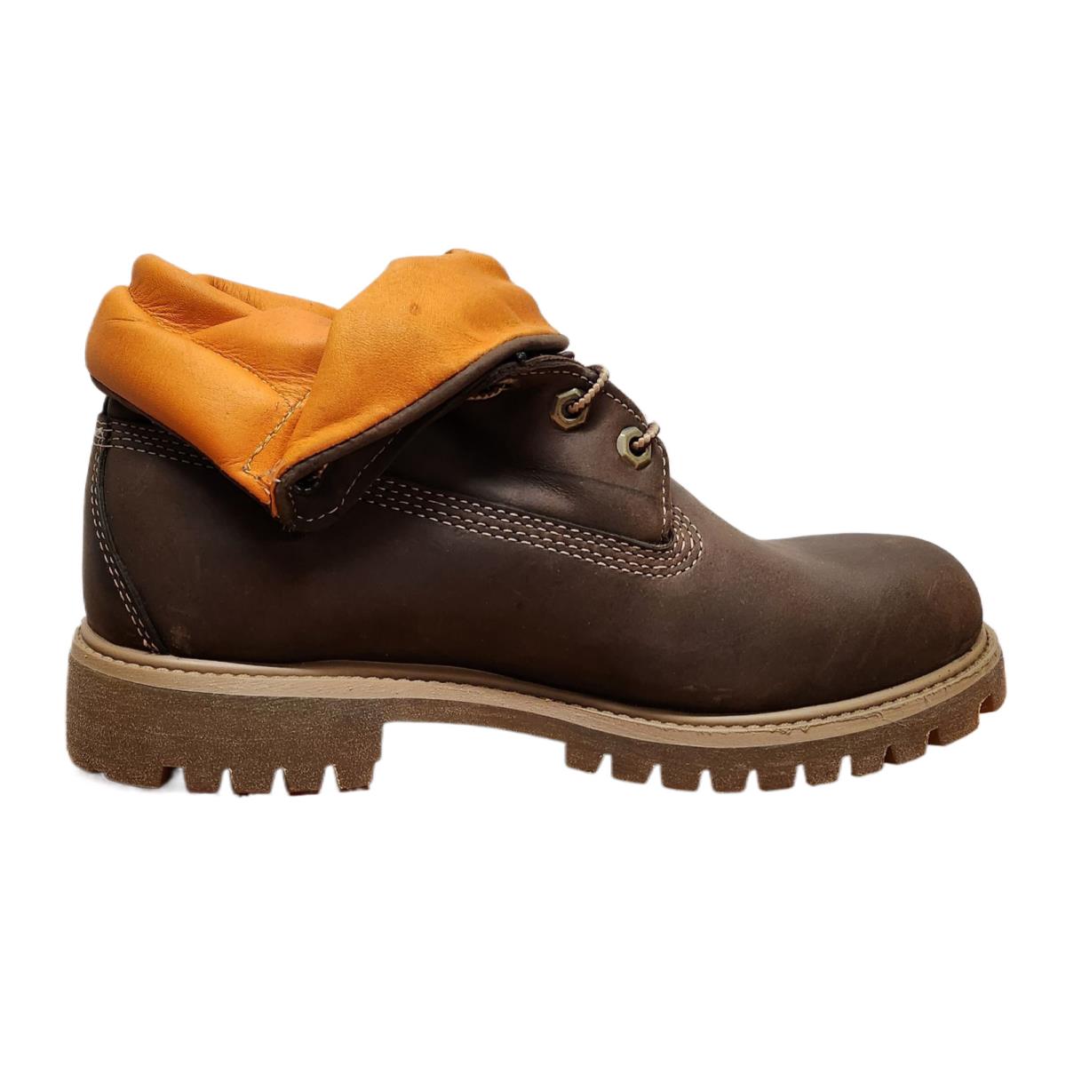 Timberland Men Rolltop Medium Boot Dark Brown/brown 27593M