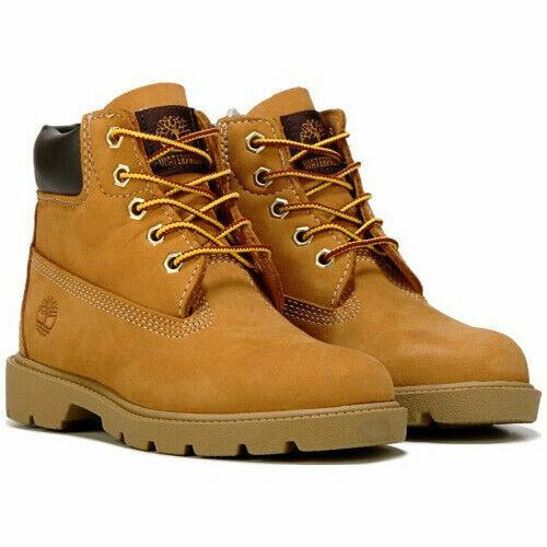 Timberland Classic Little Kids Toddler 6 Inch Waterproof Wheat Nubuck Boot 10860