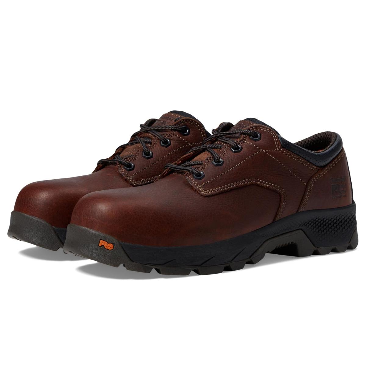 Timberland Pro Titan EV Oxford Composite Safety Toe Industrial Casual Work Shoe - Teak Trailblazer 3