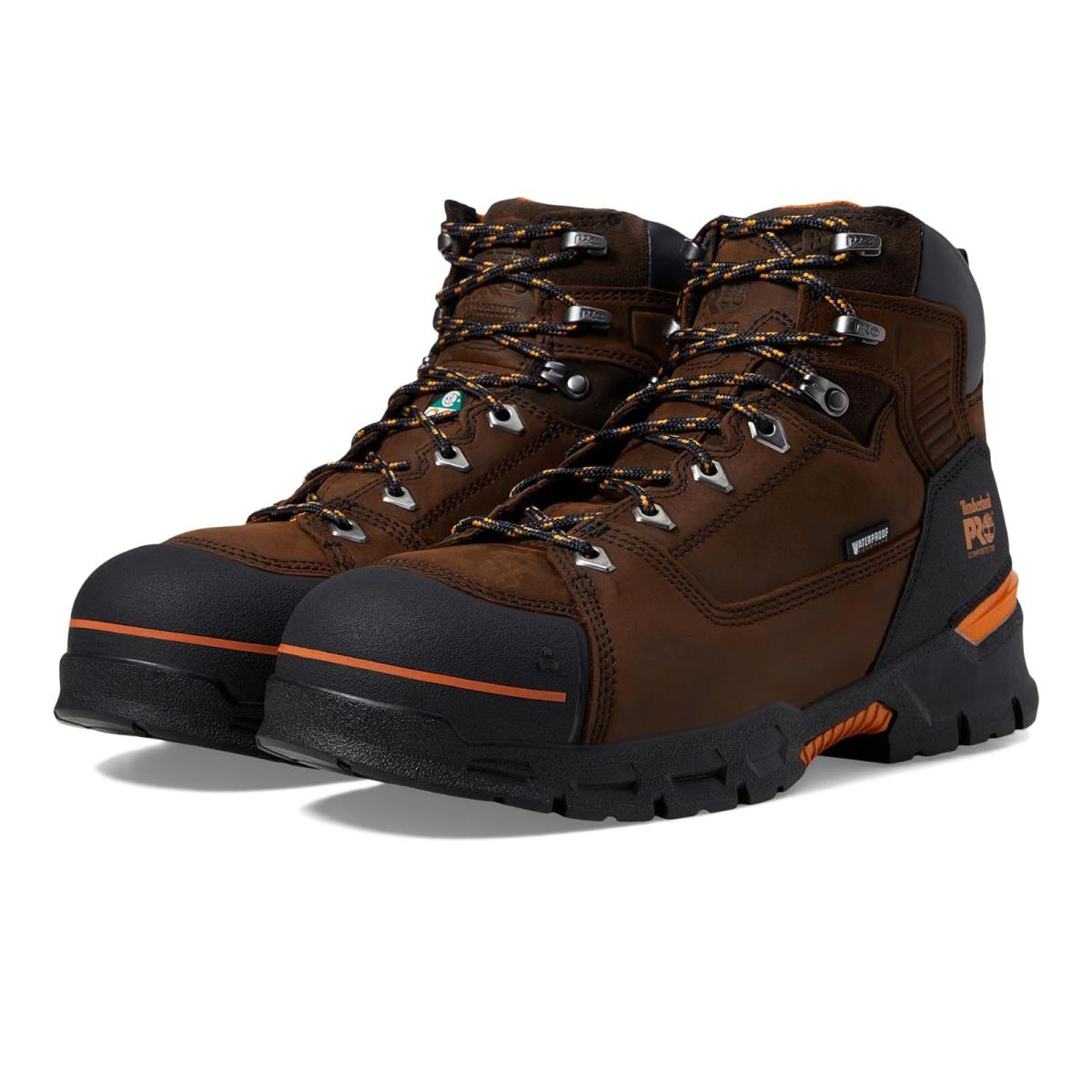 Man`s Boots Timberland Pro Walnut/Orange