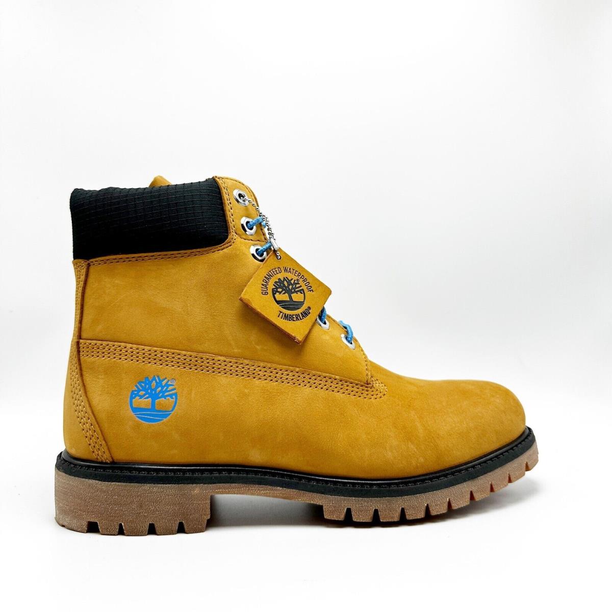 Men Timberland Premium 6 Waterproof Boots Wheat TB0 A2DJF 231