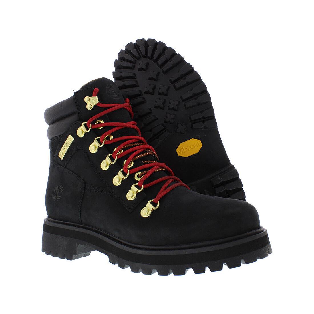 Timberland Premium Vibram Mens Shoes - Black Nubuck, Main: Black