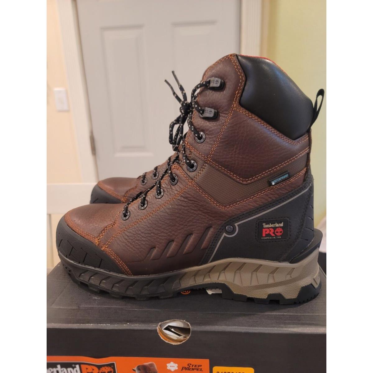 Timberland A25D9 - Work Summit 8 Composite Toe Waterproof Work Boot - Size 9.5M