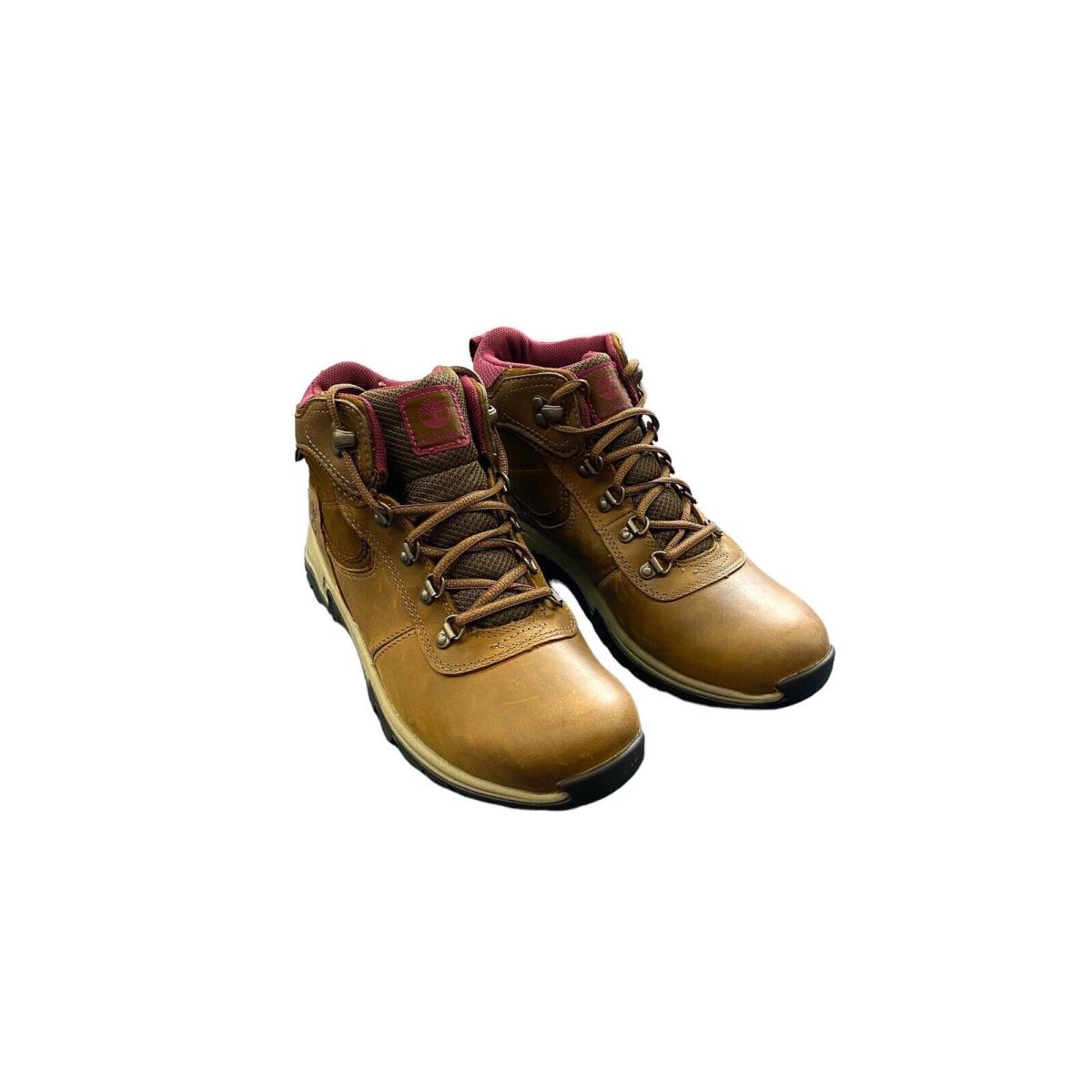 Timberland Mens Mt Maddsen Waterproof Mid Hiker Hiker Full Grain Md Brown Boots