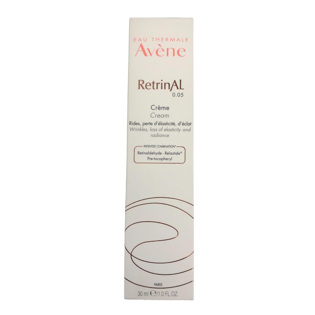 Avene Retrinal 0.05 Cream 1 fl oz 30 Ml. Skin Treat. Exp. 3/2025