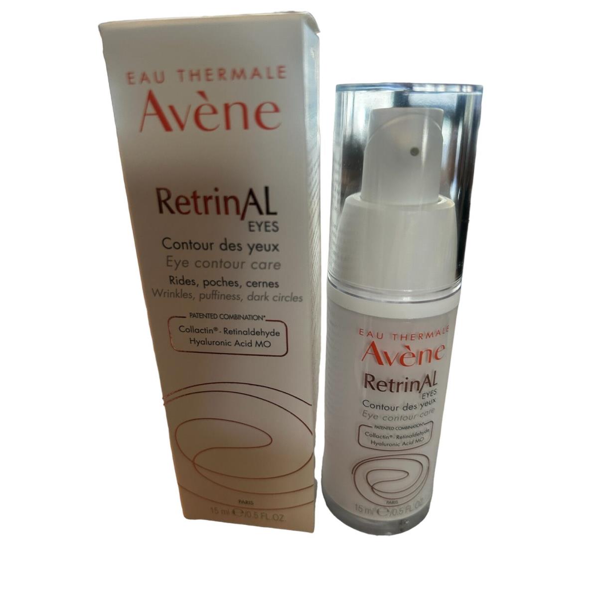 Avene Retrinal Eye Contour Care 15ml 0.5oz Fresh Exp 11/2025