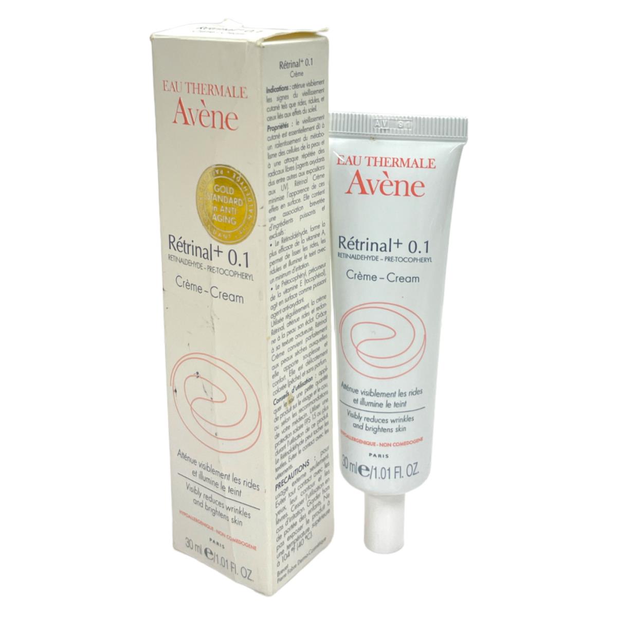 Avene Retrinal+ 0.1 Cream 30ml/1.01fl.oz As Seen In Pics