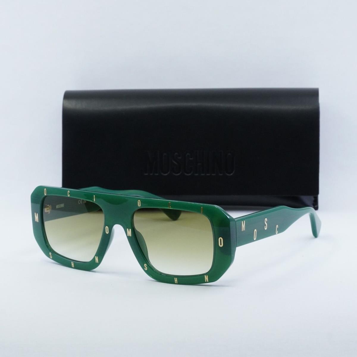 Moschino MOS129/S 01ED 9K Green / Green Shaded 54-18-140 Sunglasses