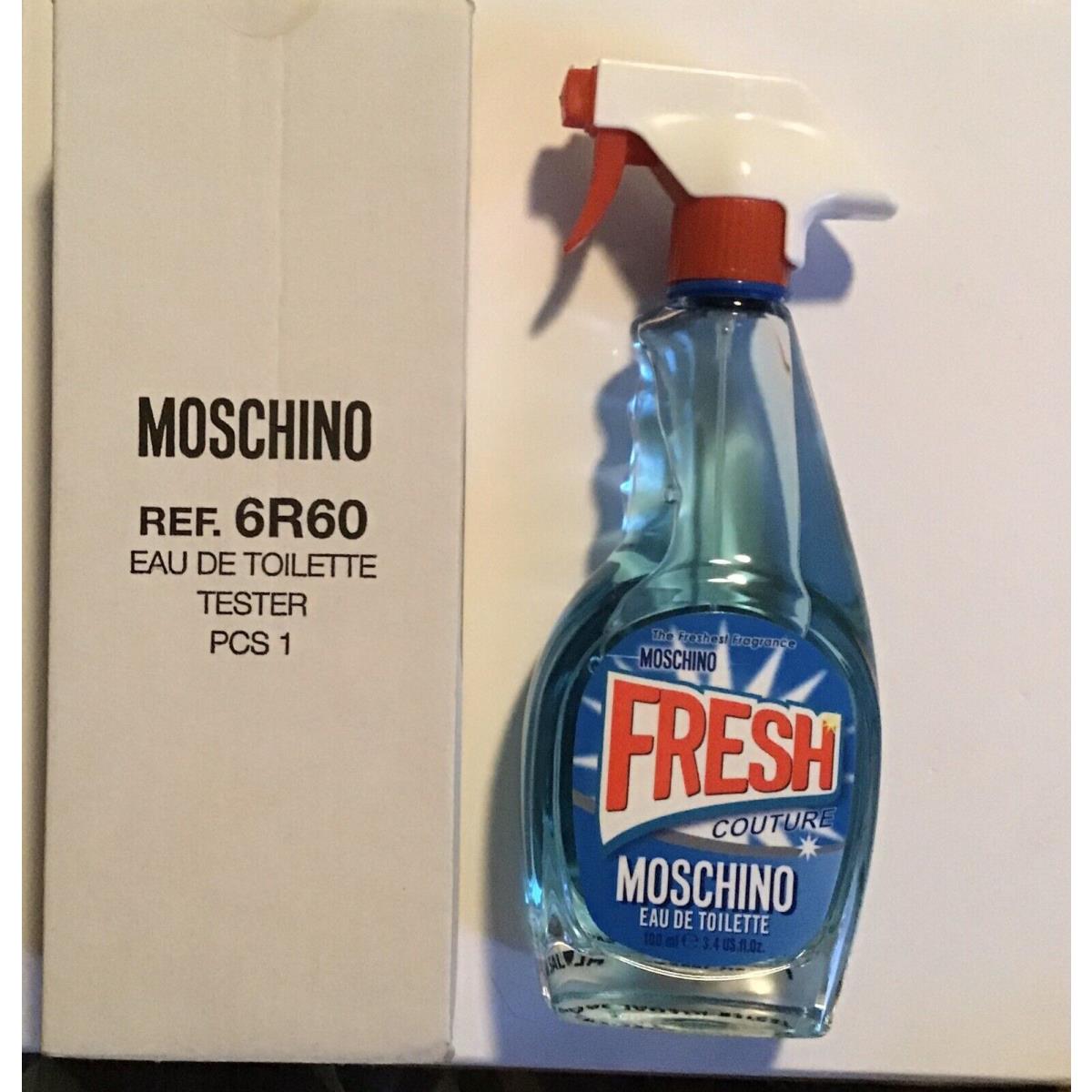 Moschino Fresh Couture By Moschino 3.4 Oz Edt Spray Tester Perfume For Women