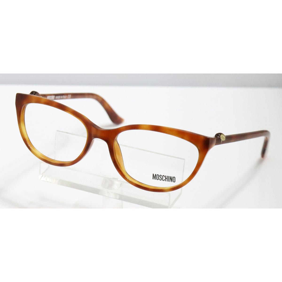 Moschino Tortoise Eyeglasses Glasses Made in Italy MO146V02 52-17-135