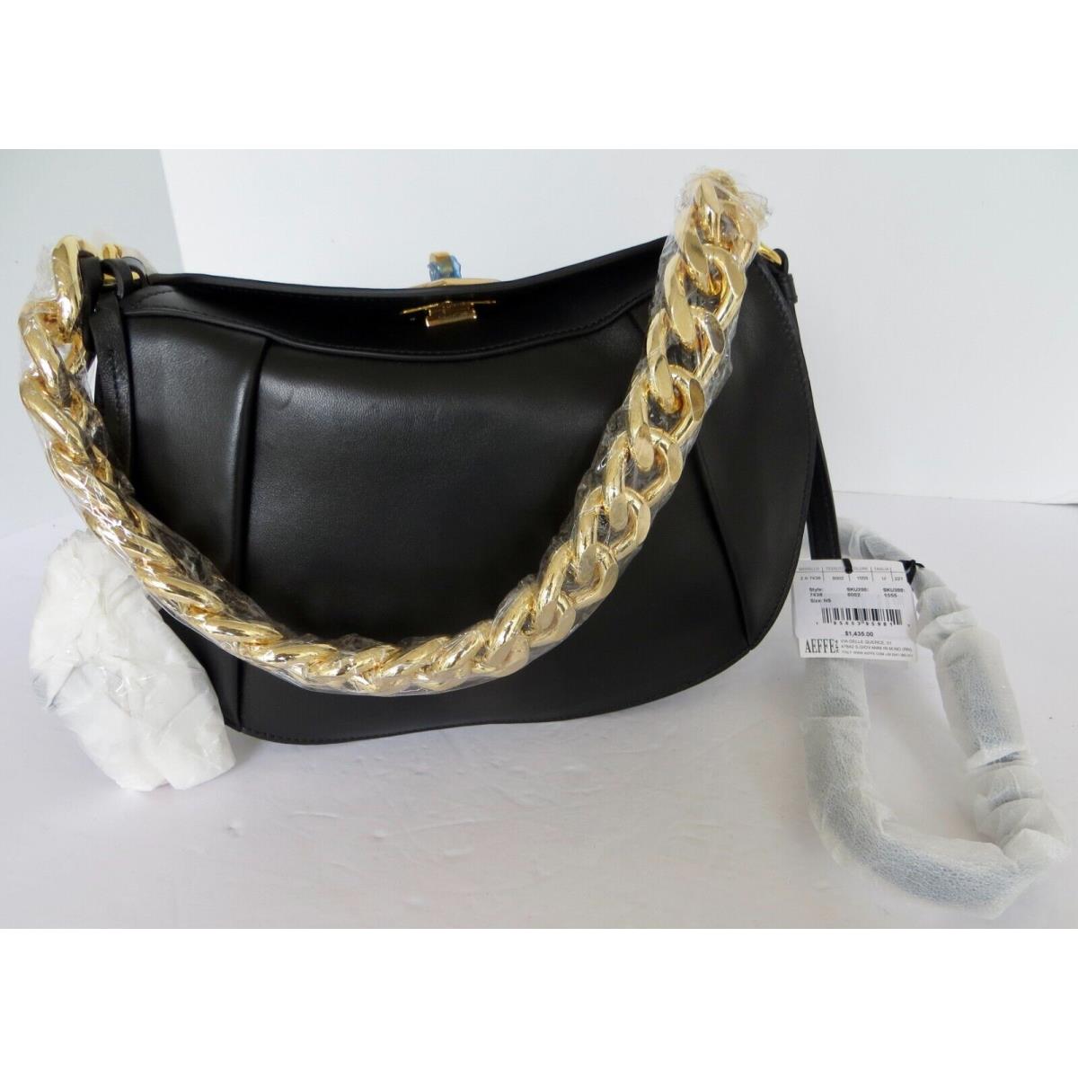 Moschino Purse Women Black Leather