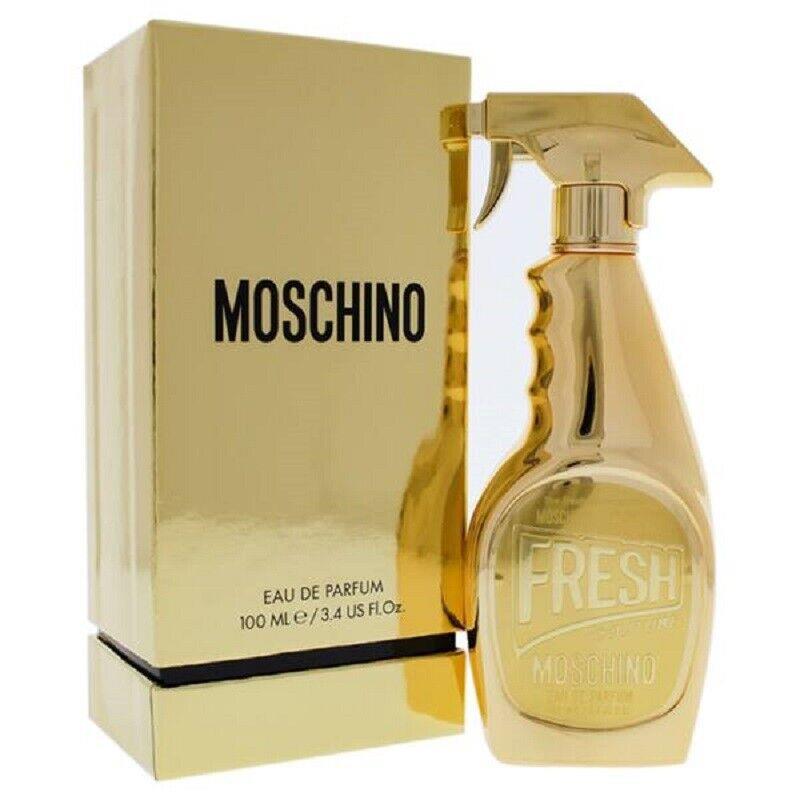 Moschino Fresh Gold Couture Moschino 3.4 oz / 100 ml Edp Women Perfume Spray