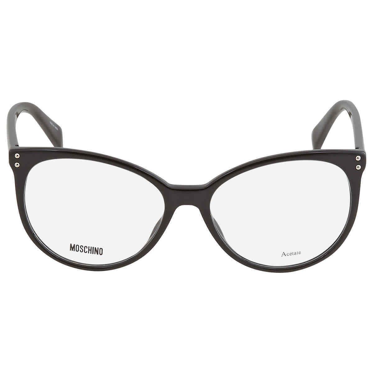 Moschino Demo Oval Ladies Eyeglasses MOS535 0807 53 MOS535 0807 53