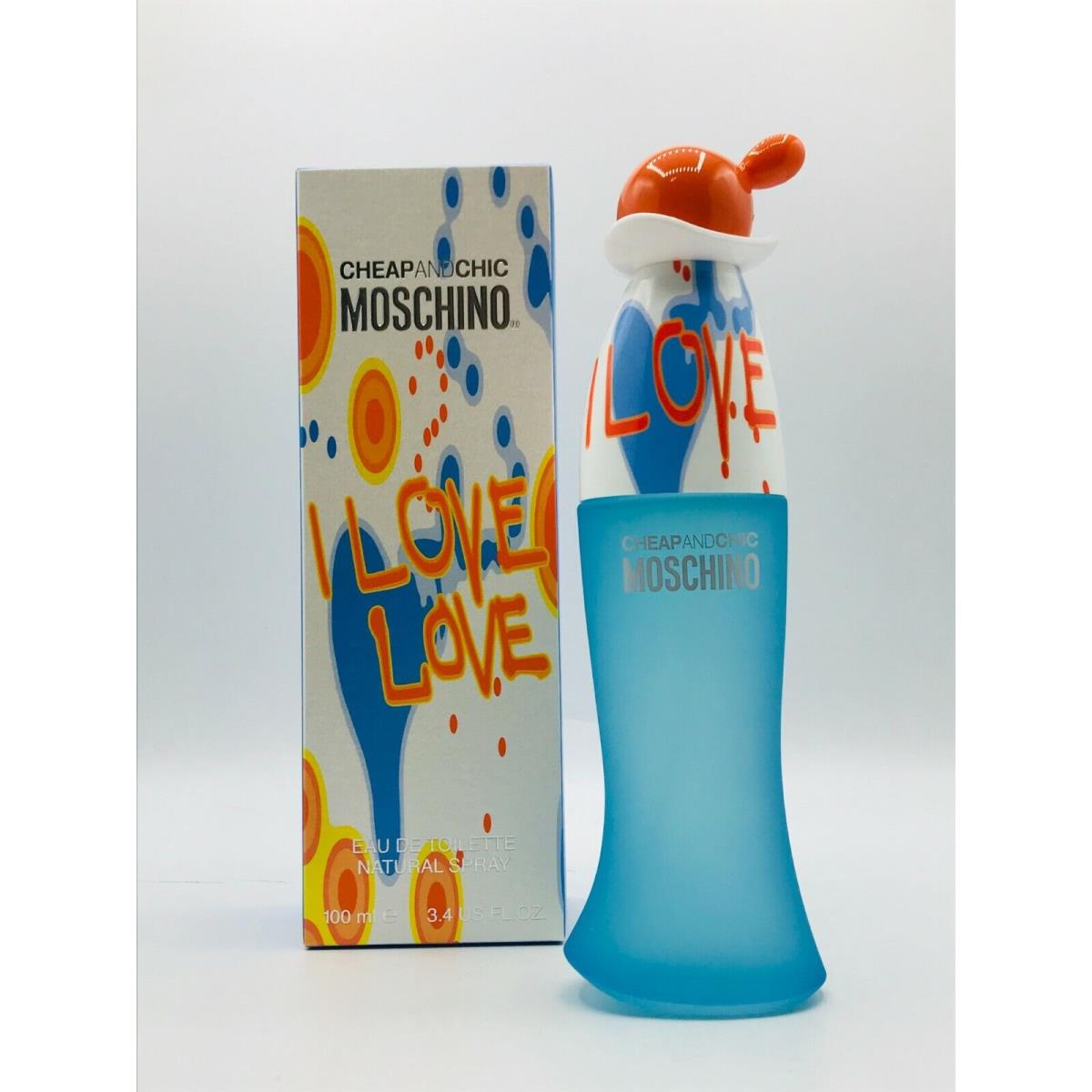 I Love Love Moschino Women Perfume Edt Spray 3.4 oz