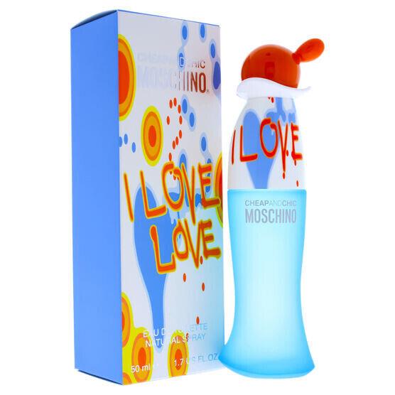 Moschino I Love Love 1.7 Oz Edt Spray Womens Fragrance Daytime Wear