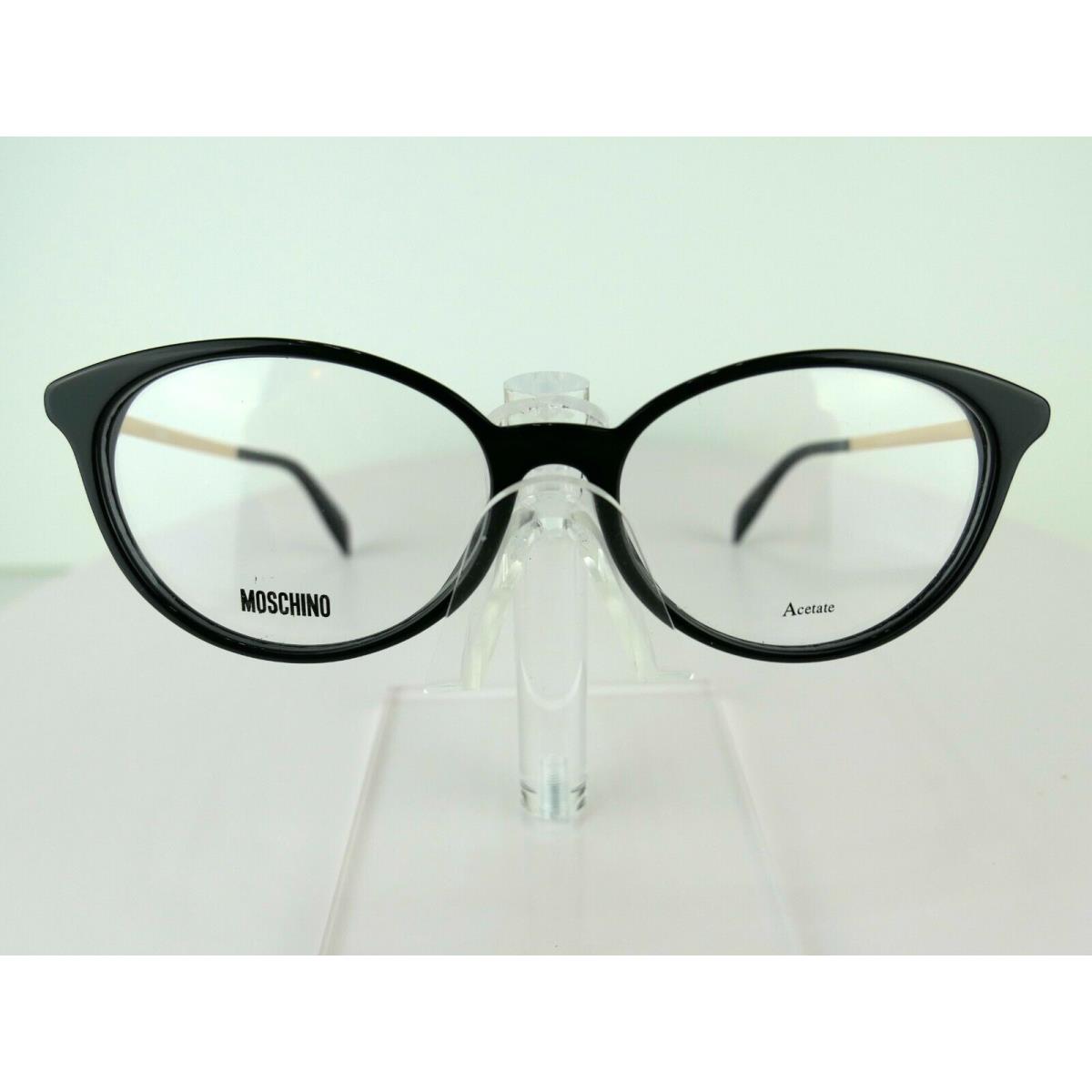 Moschino Mos 526 F 087 Black 53 x 16 140 Eyeglass Frames