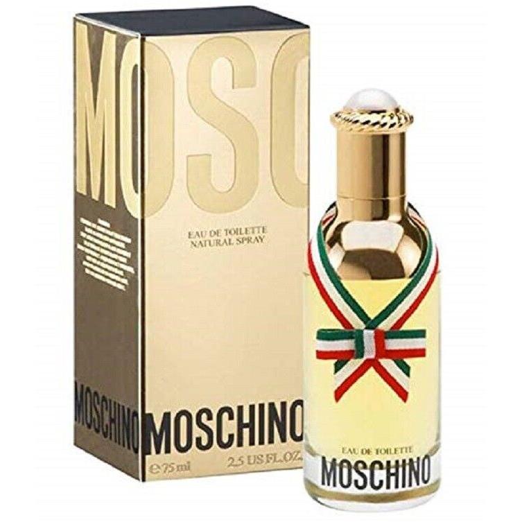 Moschino 2.5 oz / 75 ml Eau de Toilette Edt Women Perfume Spray