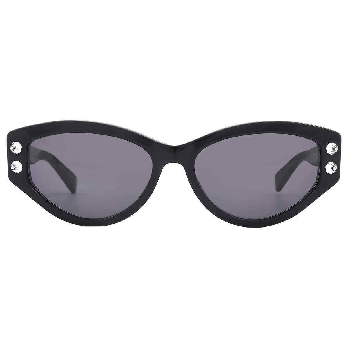 Moschino Grey Cat Eye Ladies Sunglasses MOS109/S 0807/IR 55 MOS109/S 0807/IR 55