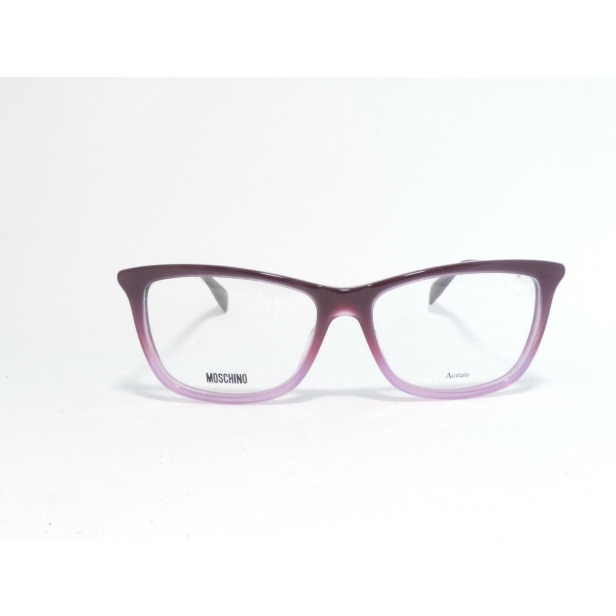 Moschino MOS522 Acetate Eyeglass Frames Qho Cyclamen 52-15-140