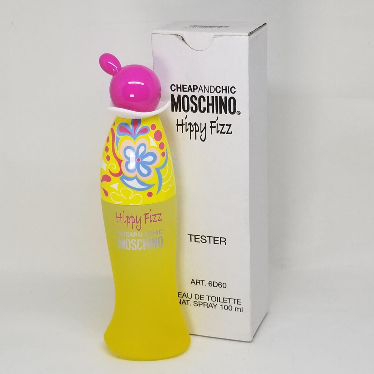 Hippy Fizz Moschino 3.4 oz 100 ml Eau de Toilette Perfume Spray Tester