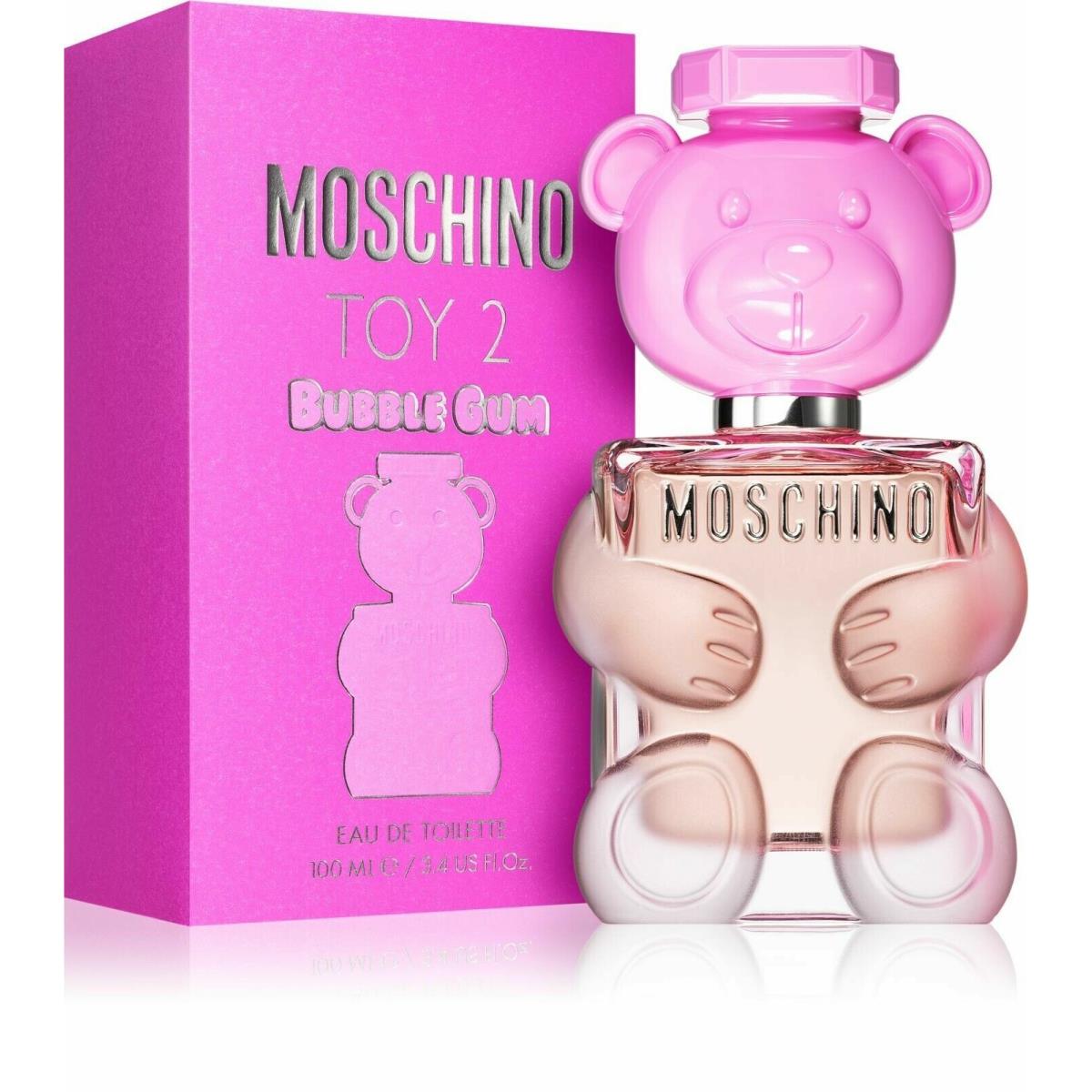 Moschino Toy 2 Bubble Gum 3.3/ 3.4oz/100ml Eau de Toilette Perfume Spray