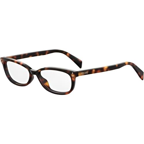 Moschino Eyeglasses - Mos 536 0086 Dark Havana 52-15-145 - Frame: Brown