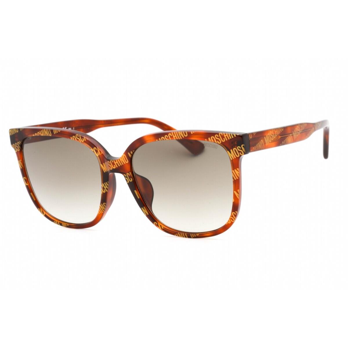 Moschino MOS134/F/S 0H7P HA Sunglasses Havana Frame Brown Lenses 58mm