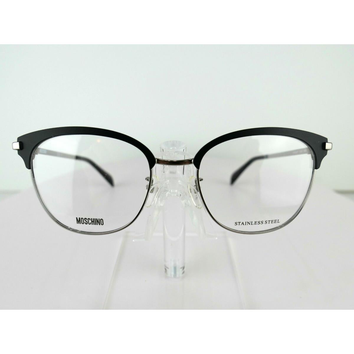 Moschino Mos 523/F 6LB Ruthenium /matt Black 52 x 19 140 Eyeglass Frames