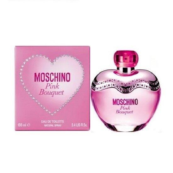 Moschino Pink Bouquet Women Perfume Eau De Toilette 3.4 oz 100 ml Edt Spray