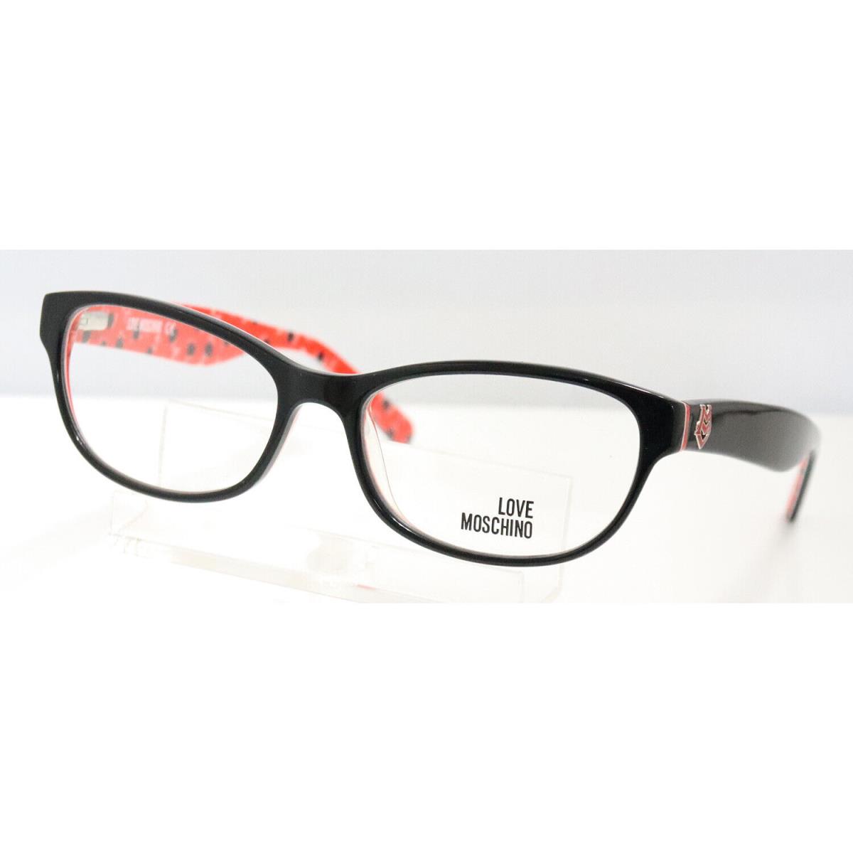 Love Moschino ML069v01 Black Cat-eye Eyeglasses 53-16-140