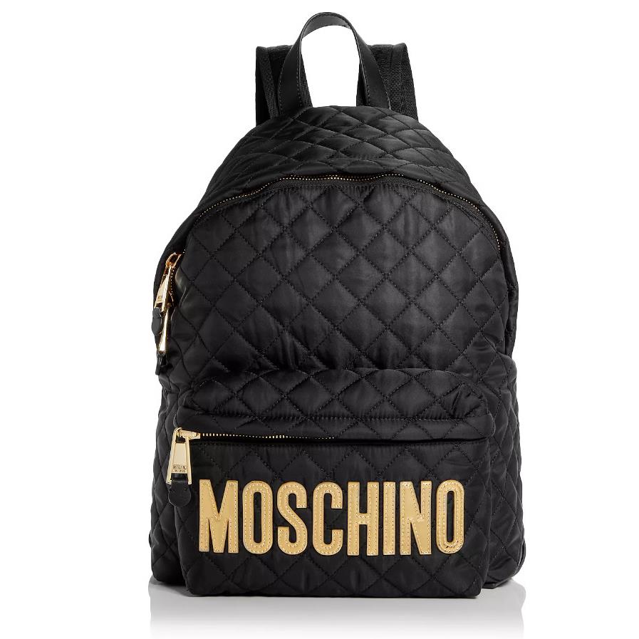 Moschino Quilted Nylon Backpack