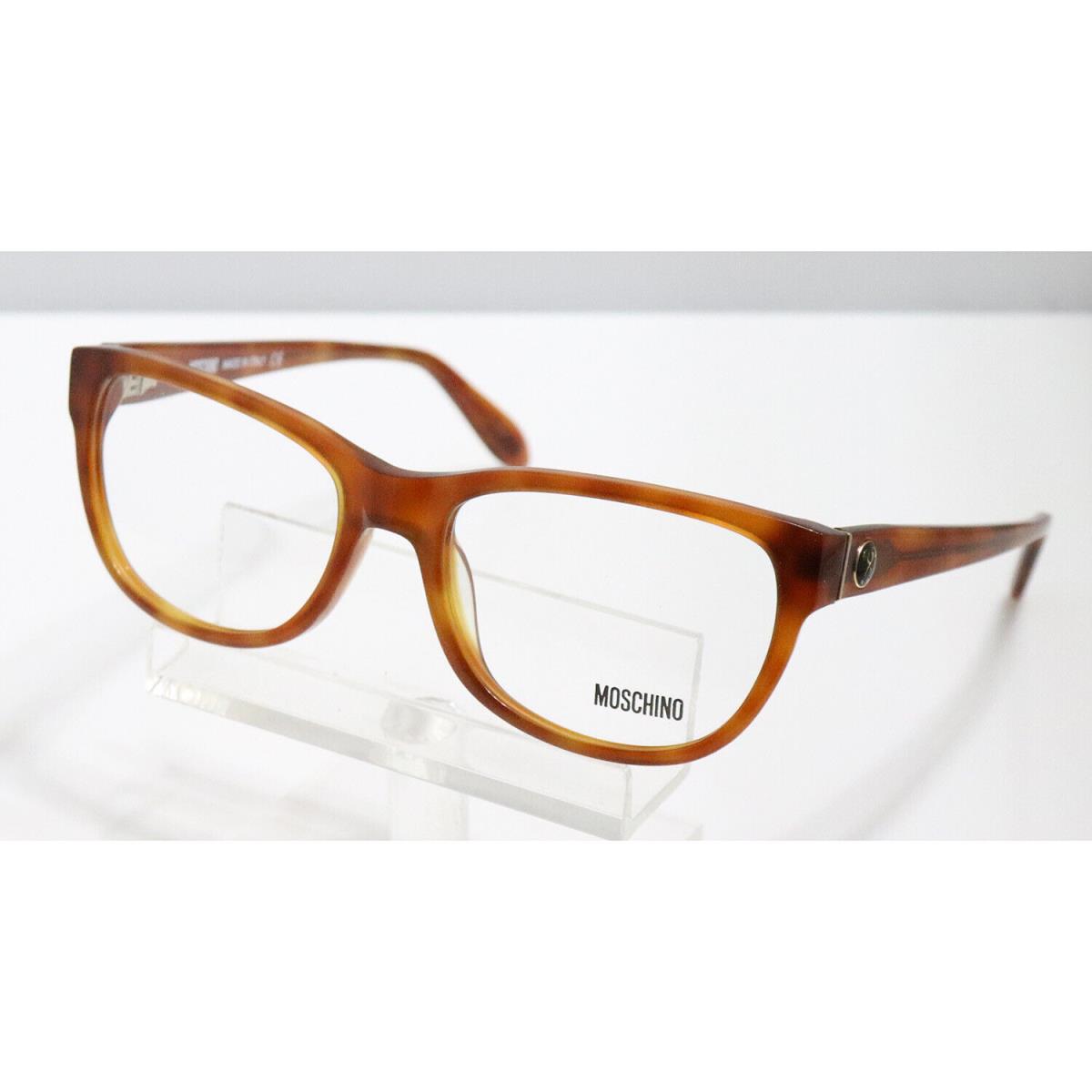 Moschino Tortoise Eyeglasses Glasses Made in Italy MO297V04 52-17-140