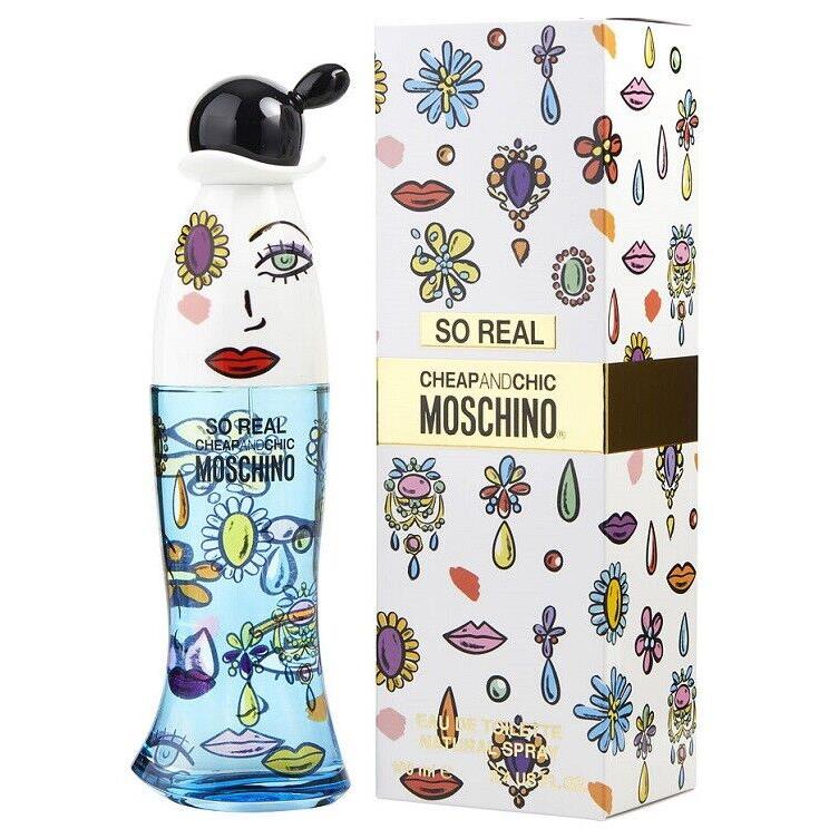 Chic SO Real Moschino 3.4 oz / 100 ml Edt Women Perfume Spray