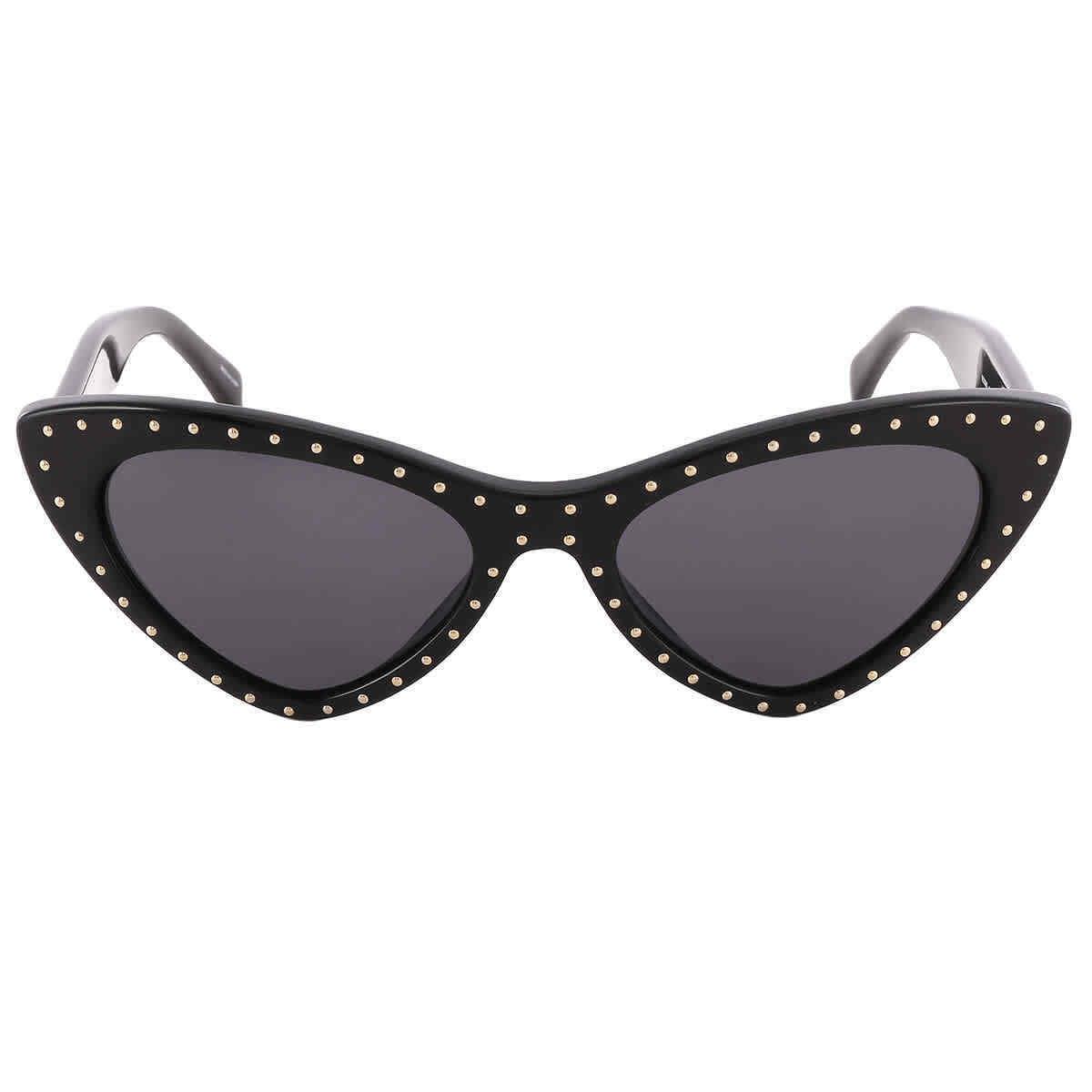 Moschino Grey Cat Eye Ladies Sunglasses MOS0006/S 0807/IR 52 MOS0006/S 0807/IR