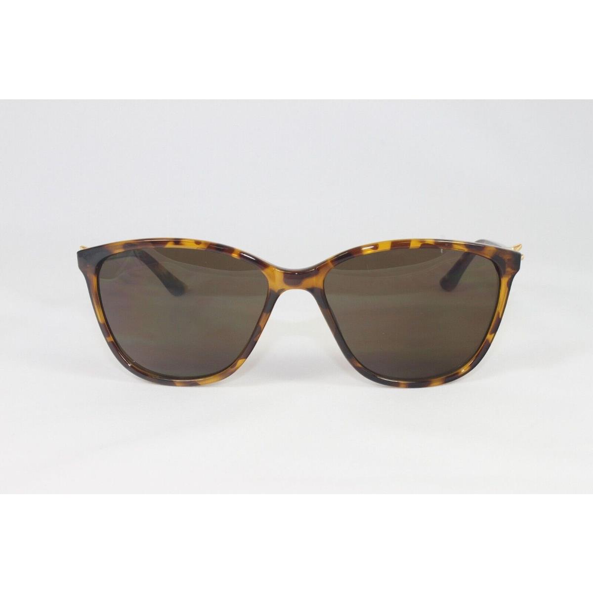 Moschino Sunglasses Women`s Cat Eye MO650 02S Tortoise-strass 58mm Brown Lens