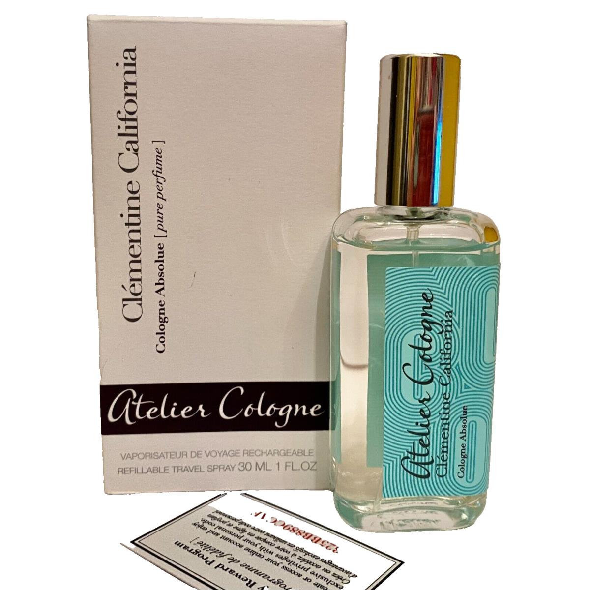 Atelier Cologne Absolue Clementine California Pure Parfum 1oz