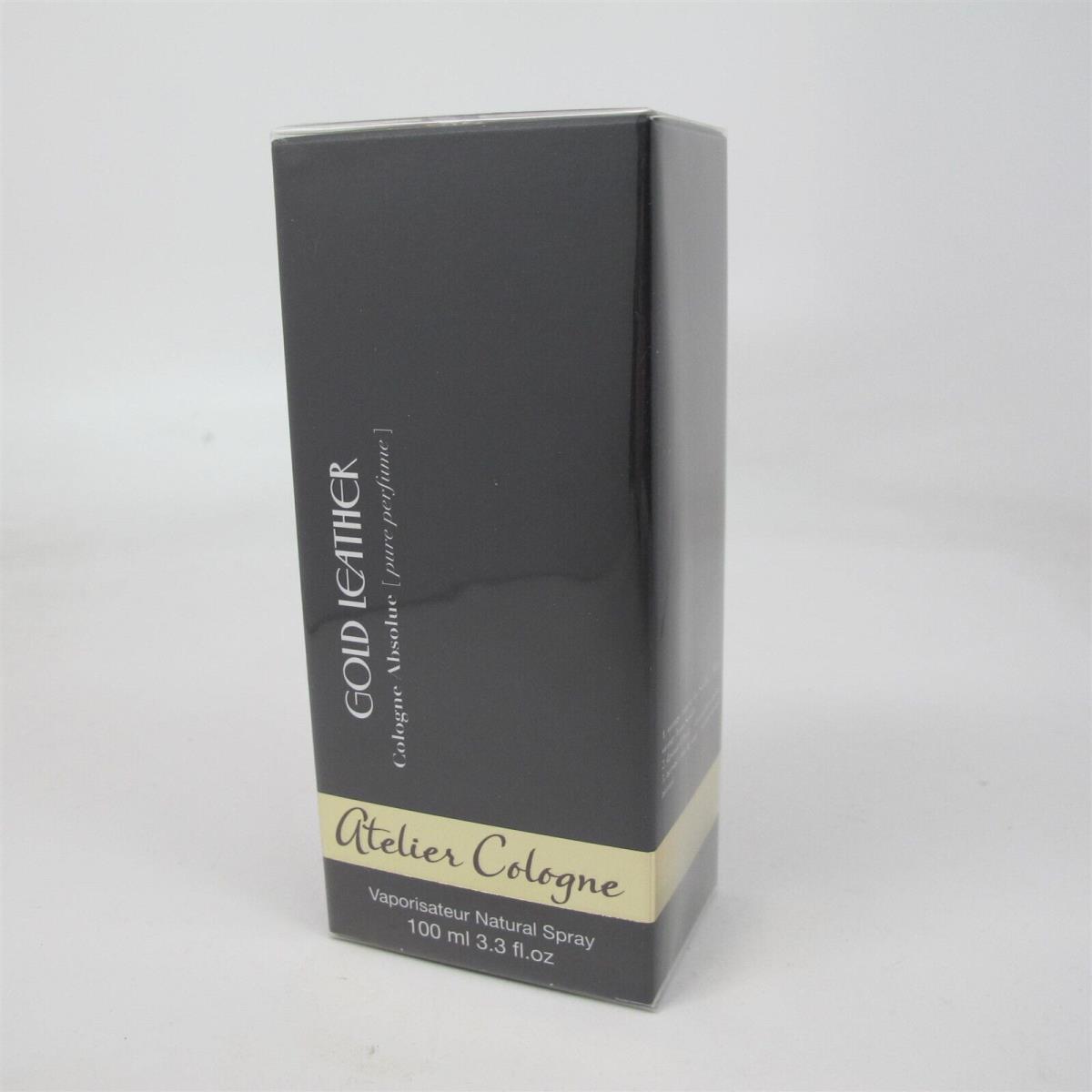 Gold Leather by Atelier Cologne 100 Ml/ 3.3 oz Perfume Spray Rare